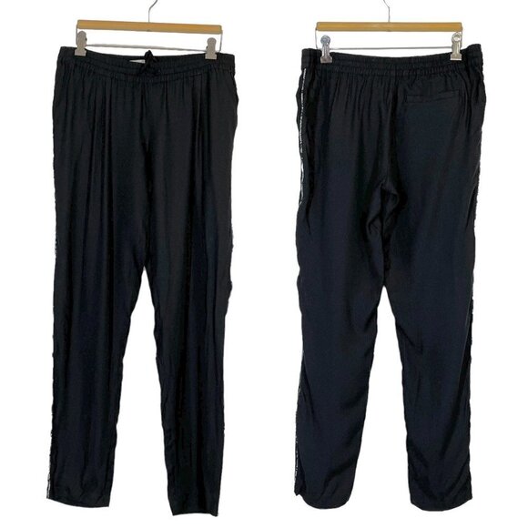 Joie Black Silk Pants Small - Picture 3 of 12
